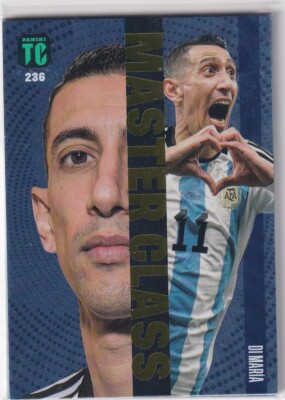 Panini 2023 Top Class Trading Card No. 236 Angel Di Maria Masterclass ...