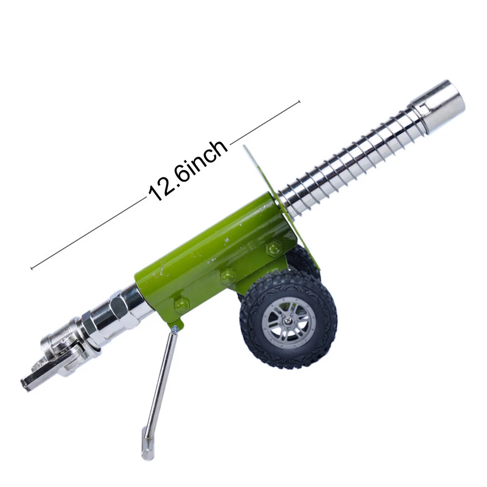 Mini Cañón de Lanzamiento de Petardos Modelo 304 Acero Inoxidable Artillería Artesanal Foto 4 de 4