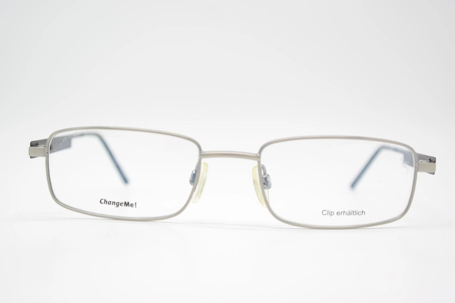 Change Me 1351 Silver Purple Square Eyeglass Frame New