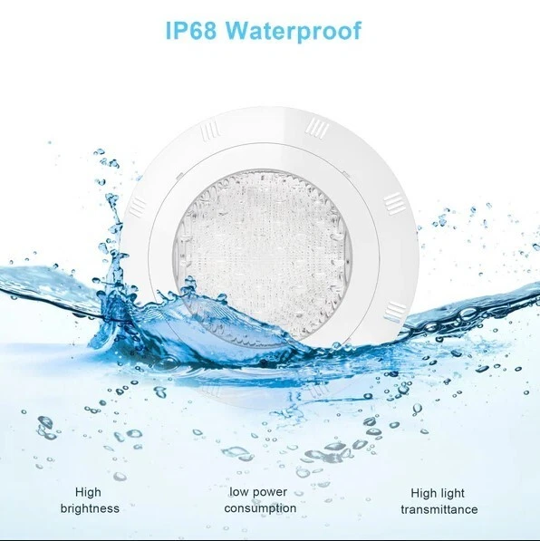 Kingwen Faretti LED sommergibili per piscina 38W RGBW con faretto remoto IP68 - Immagine 3 di 4