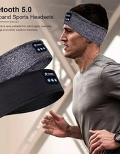 Wireless Bluetooth 5.0 Stereo Headband Headphones Run Sports Sleep Music Headset