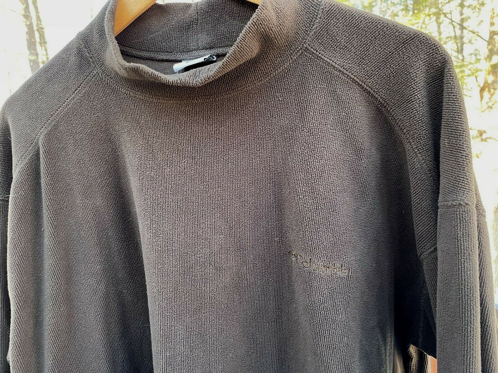 Columbia Men's XL Brown Soft Ribbed 