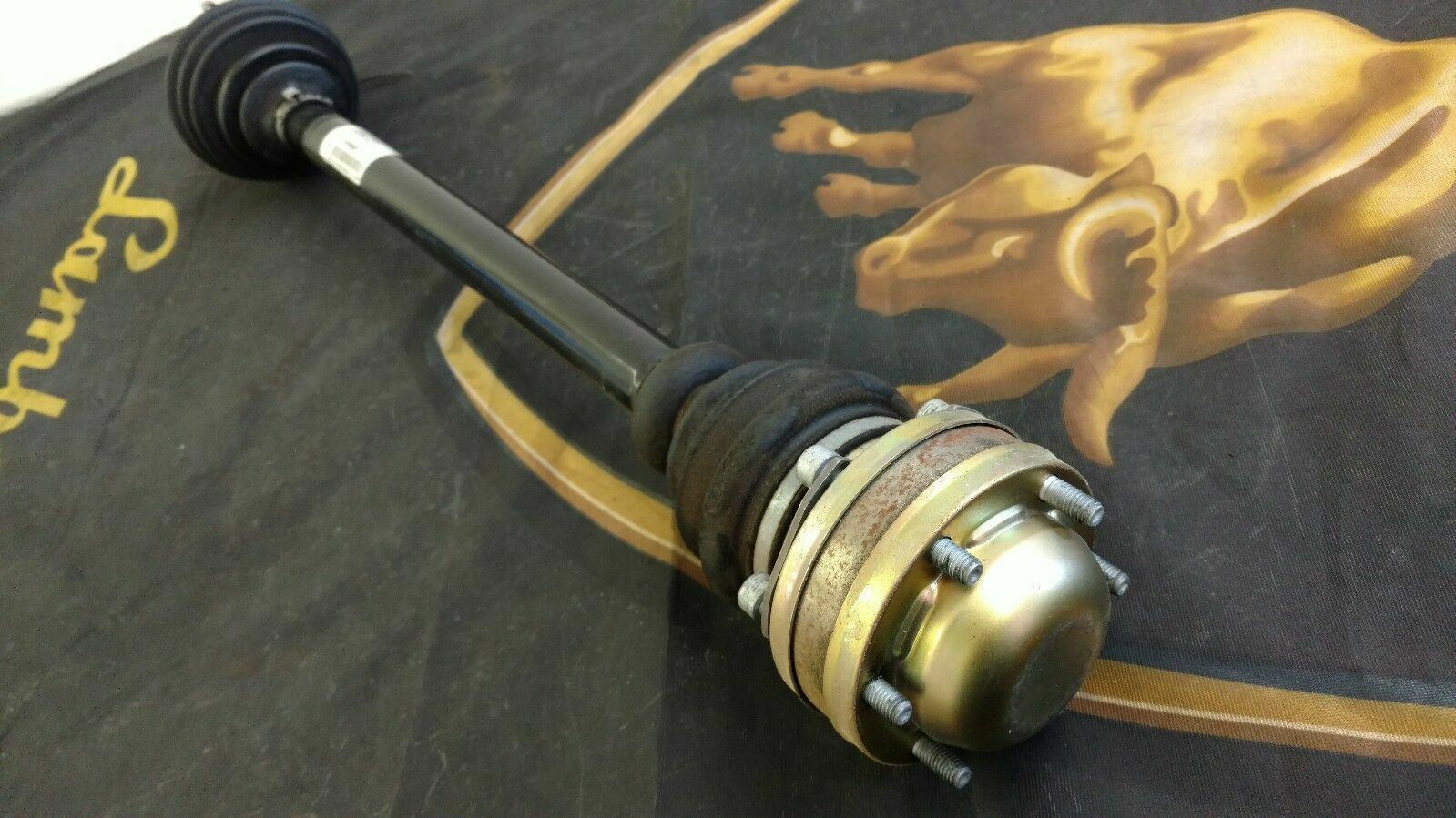 LAMBORGHINI GALLARDO FRONT LEFT DRIVER SIDE AXLE OEM 400407271