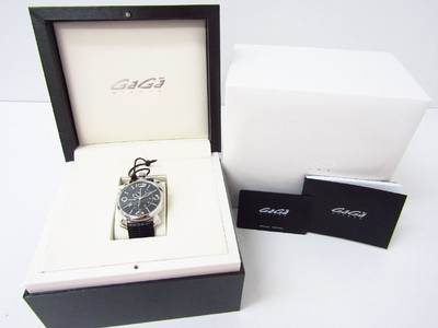 Gaga Milano Manuale 46Mm Thin Chrono Men