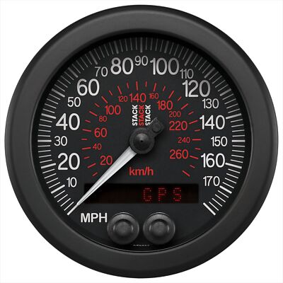 ★✳︎EM✳︎★ Stack 88mm GPS Car Speedo Speedometer Gauge | 0-180 MPH / 0