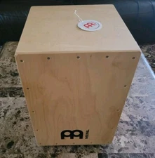 Meinl Headliner Series Cajon Adjustable Snare Percussion Drum Natural Finish  