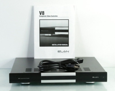 Elan Home Systems V8 8x8 Composite Video Controller o99
