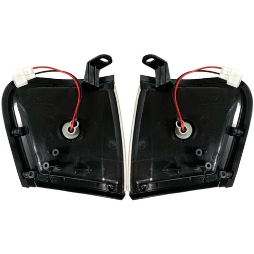 Bumper Lamp Corner Light Turn Signal Clear Set For Holden Rodeo Tf Ute 1998-03 - Picture 4 of 10