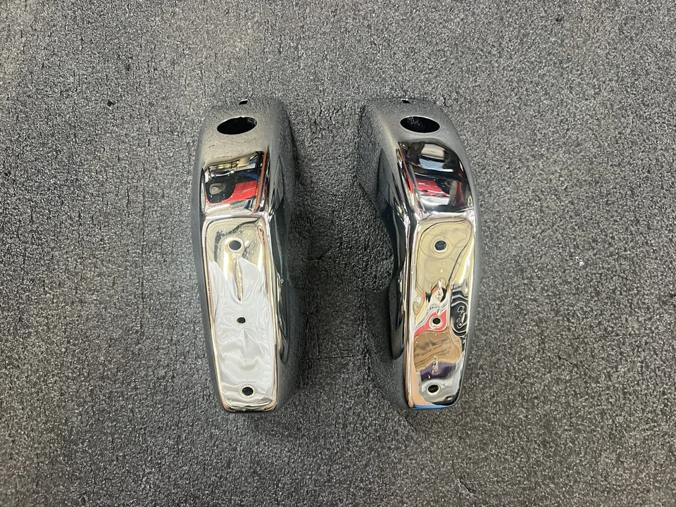 Ferrari 330 GTC 275 GTS OEM хромированная крышка заднего бампера для водителя левая и правая пара - Изображение 3 из 4