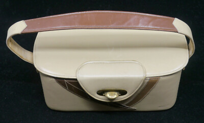 VINTAGE STYLECRAFT OF MIAMI VINYL PURSE, HANDBAG, RETRO STYLE
