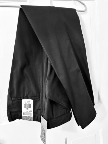 Black Dickies Long Pants relaxed fit Women's Size 10 R Bootcut Pockets Zipper