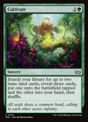 MTG Commander DSK C Cultivate #0174