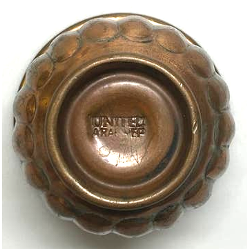 United Arab Republic Vintage Handmade Copper Vase eBay