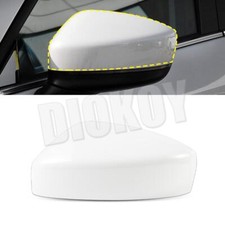 For Mazda Cx-5 Cx5 2017-2020 White Left Driver Side Rearview Mirror Cap Cover
