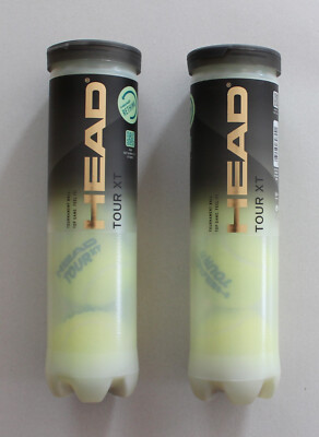 HEAD TOUR XT TOURNAMENT 2x4er Dose Doppelpack 8 Tennisbälle 2 Dosen pro Packung