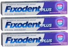 Fixodent Plus Superior Hold Cream 2oz (3 Pack)