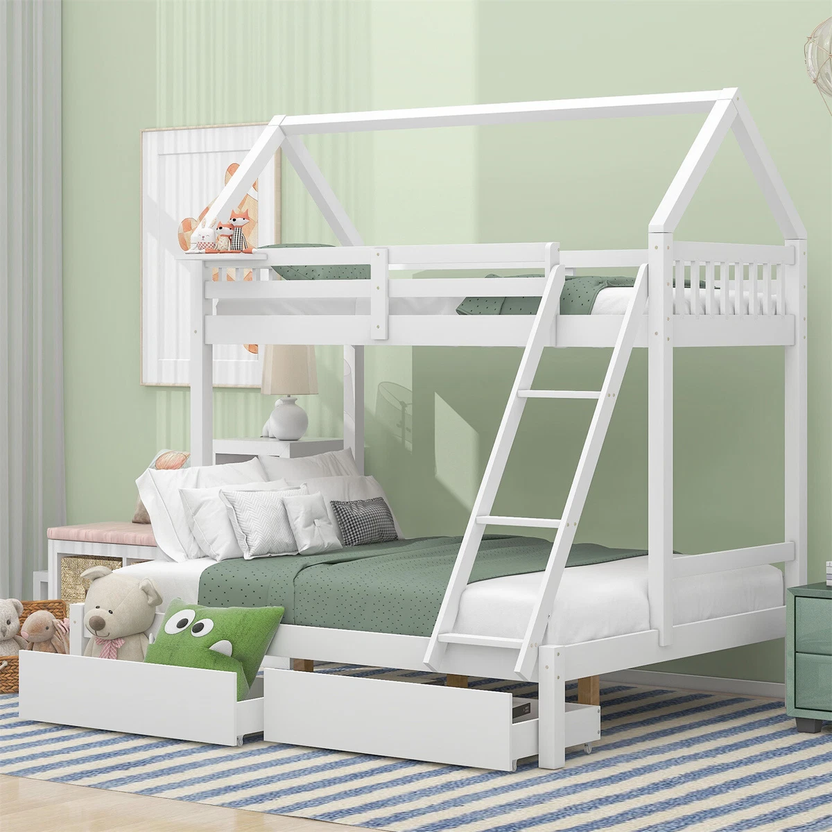 Three high bunk beds deals