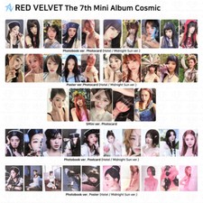 RED VELVET The 7th Mini Album Cosmic Photocard Postcard Poster All Version KPOP