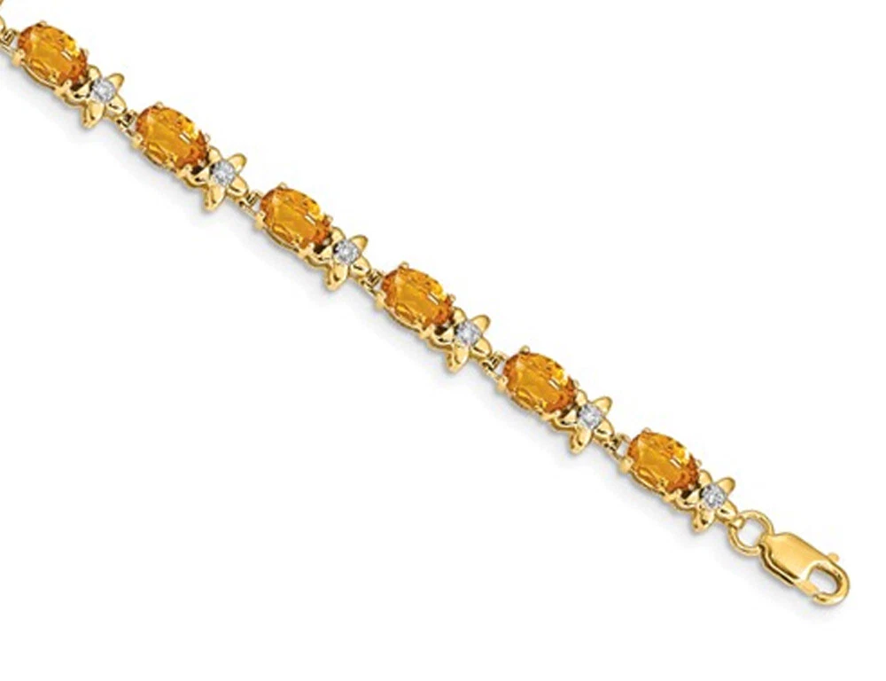 Citrine bracelet ebay clearance
