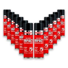 Image of 12 x Evo Stik Spray Contact Adhesive Glue 500ml | High Strength | Easy Spray