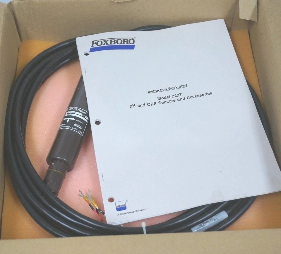 NEW FOXBORO 222T-1X01 PH/ORP SENSOR 222T1X01 - Image 3 of 4