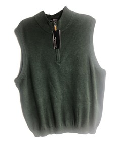 1 4 zip sweater vest