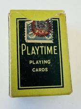 Vintage PlayTime Playing Cards The U.S. Playing Card Co. Cincinnati, USA