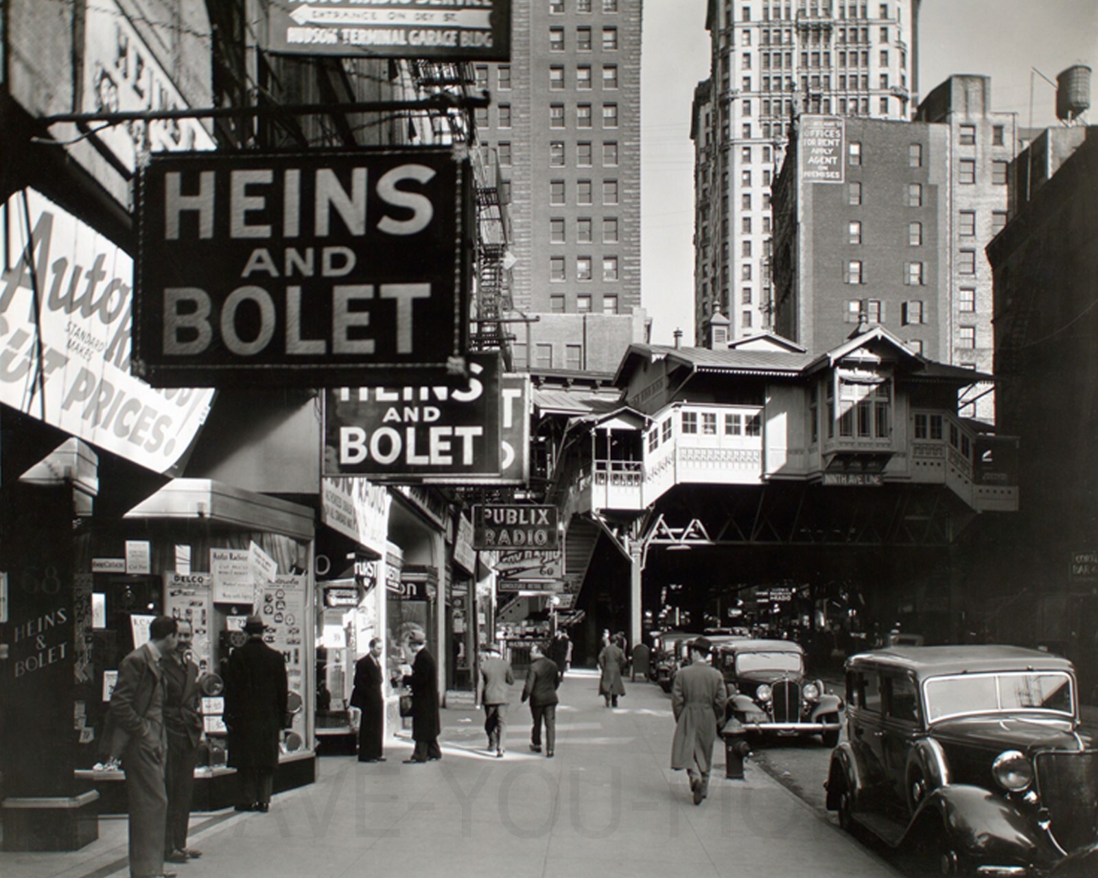 new york city street scene