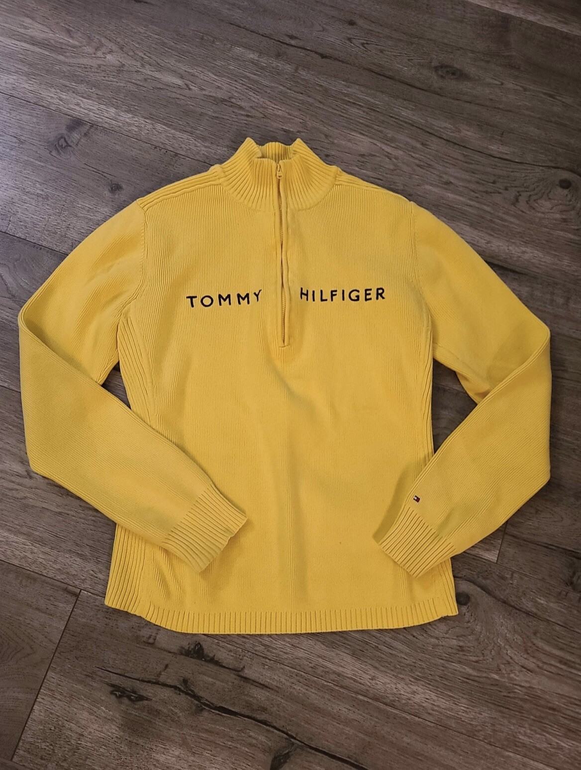 Tommy Hilfiger Yellow, Heavy Knit 