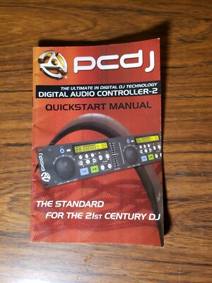 Visiosonic PCDJ Red Software Manual Only DAC2