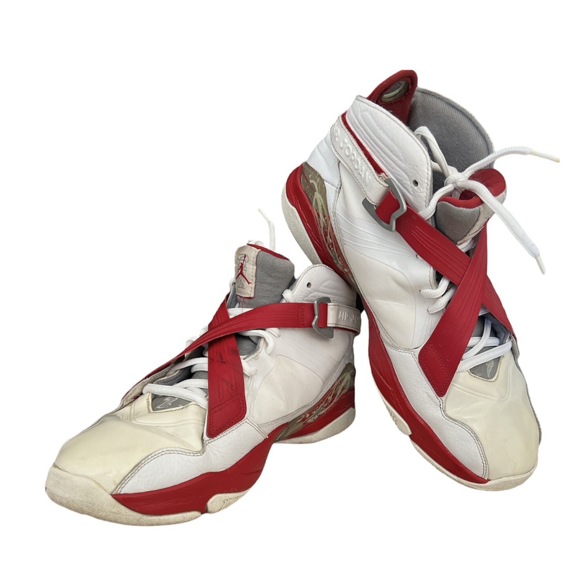 AIR JORDAN 8.0 ホワイト Jordan 8 Retro 2003 Low White Metallic Silver for Sale