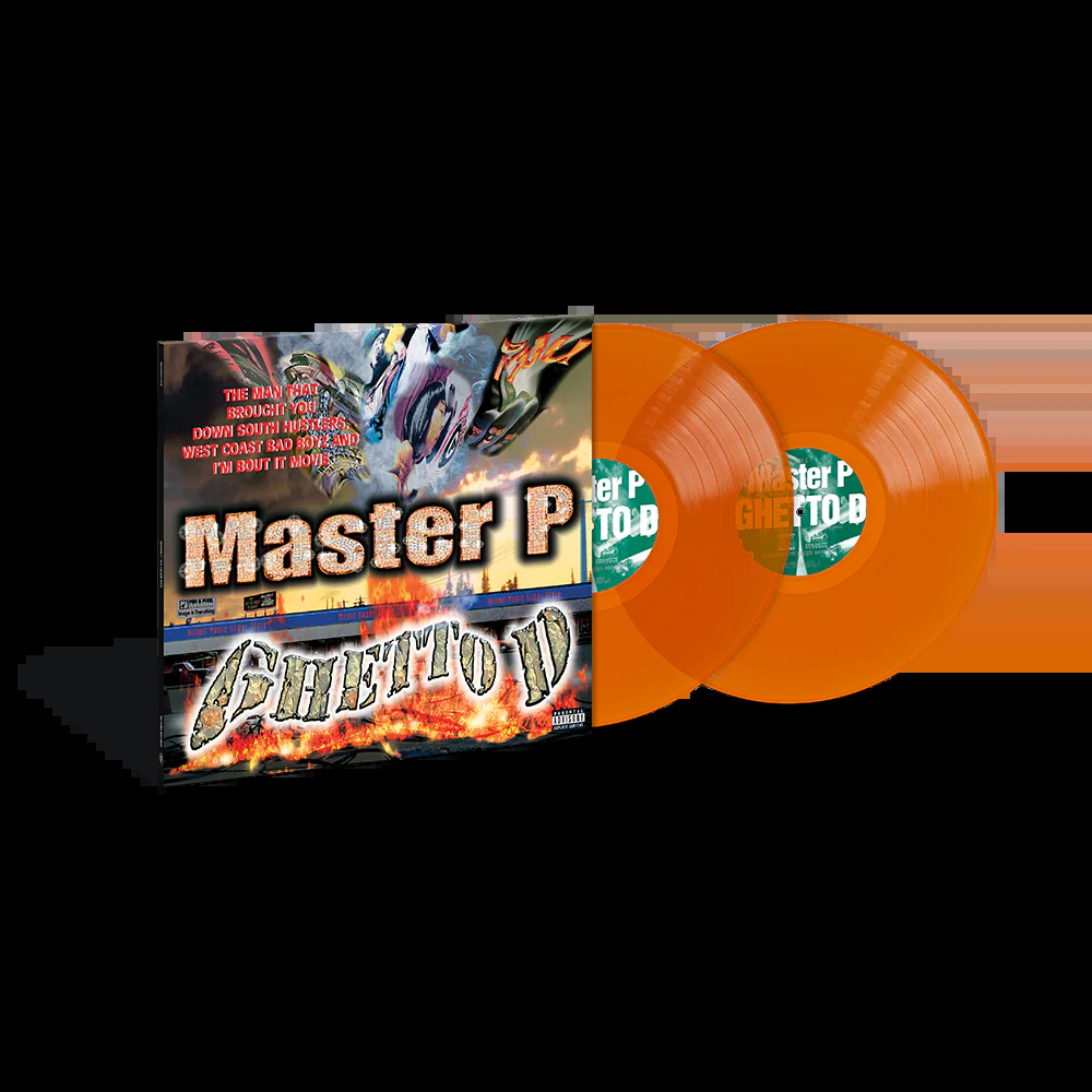 Master P – Ghetto D Limited Edition 2LP Orange Crush Vinyl Record