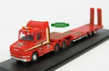 Oxford Diecast NTCAB006 Scania T Cab Low Loader Sandy Kydd Lorry N Gauge Vehicle