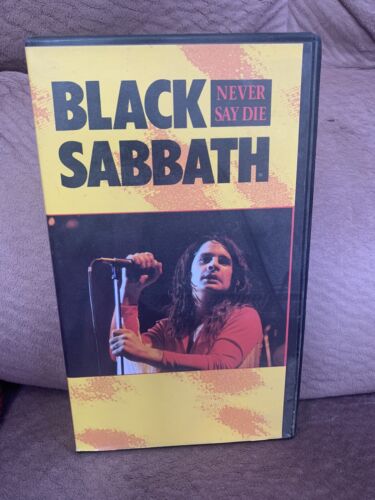 Black Sabbath 78 VHS Live Show Rock SELTEN - Bild 1 von 2