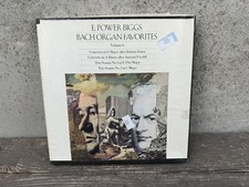 E Power Biggs Bach Organ Favorites Reel To Reel Tape