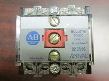 ALLEN BRADLEY 700 Series Control Relay 700DC P800Z24 24 VDC 