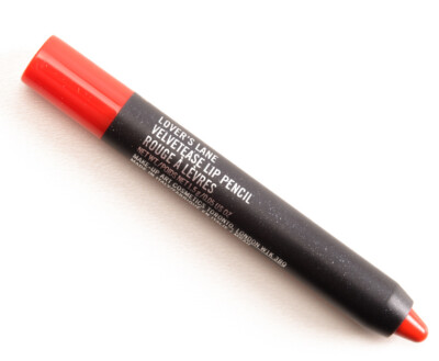 MAC Velvetease Lip Pencil LOVERS LANE 1.5g .05oz Deep Orange Brand New