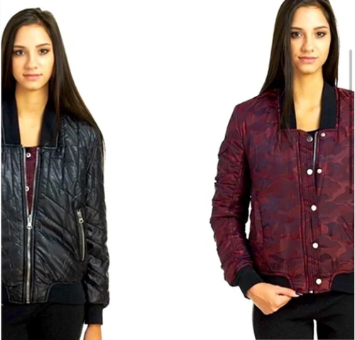 BLANK NYC Reversible Bomber JACKET 