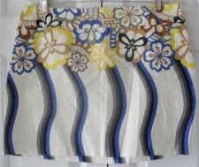 NWT Old Navy Womens Groovy Floral Stretch Summer Mini Skirt Size 8 32" Waist