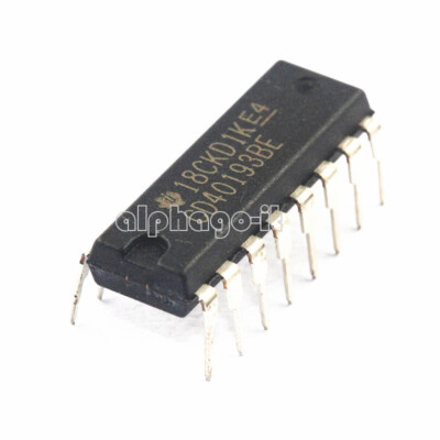 10 Stück NEU CD40193 CD40193BE 16-pin DIP DIP16 DIP-16 TI IC Original