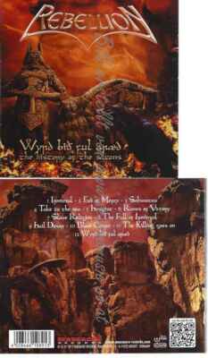 CD--REBELLION | --WYRD BIÐ FUL ARÆD THE HISTORY OF THE SAXONS