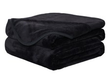 FAUX FUR THROW BLANKET LUXURY SOFA BED FLEECE SOFT WARM DOUBLE, KING LARGE SIZE