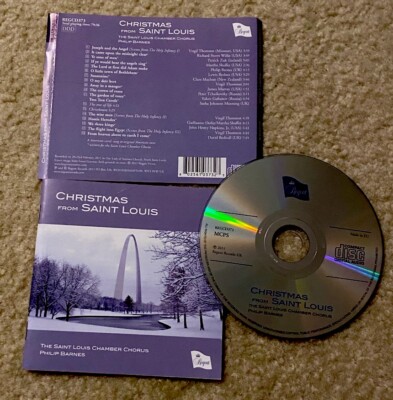Christmas From Saint Louis CD The Saint Louis Chamber Chorus, Philip Barnes