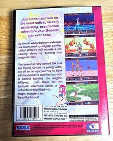 Panorama Cotton (English) - 16 Bit MD Game & Case For Sega Mega Drive Genesis