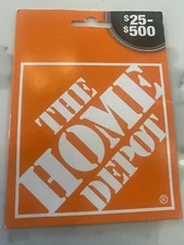 Home Depot $100.00 Gift Card, Shipped W/purchase receipt