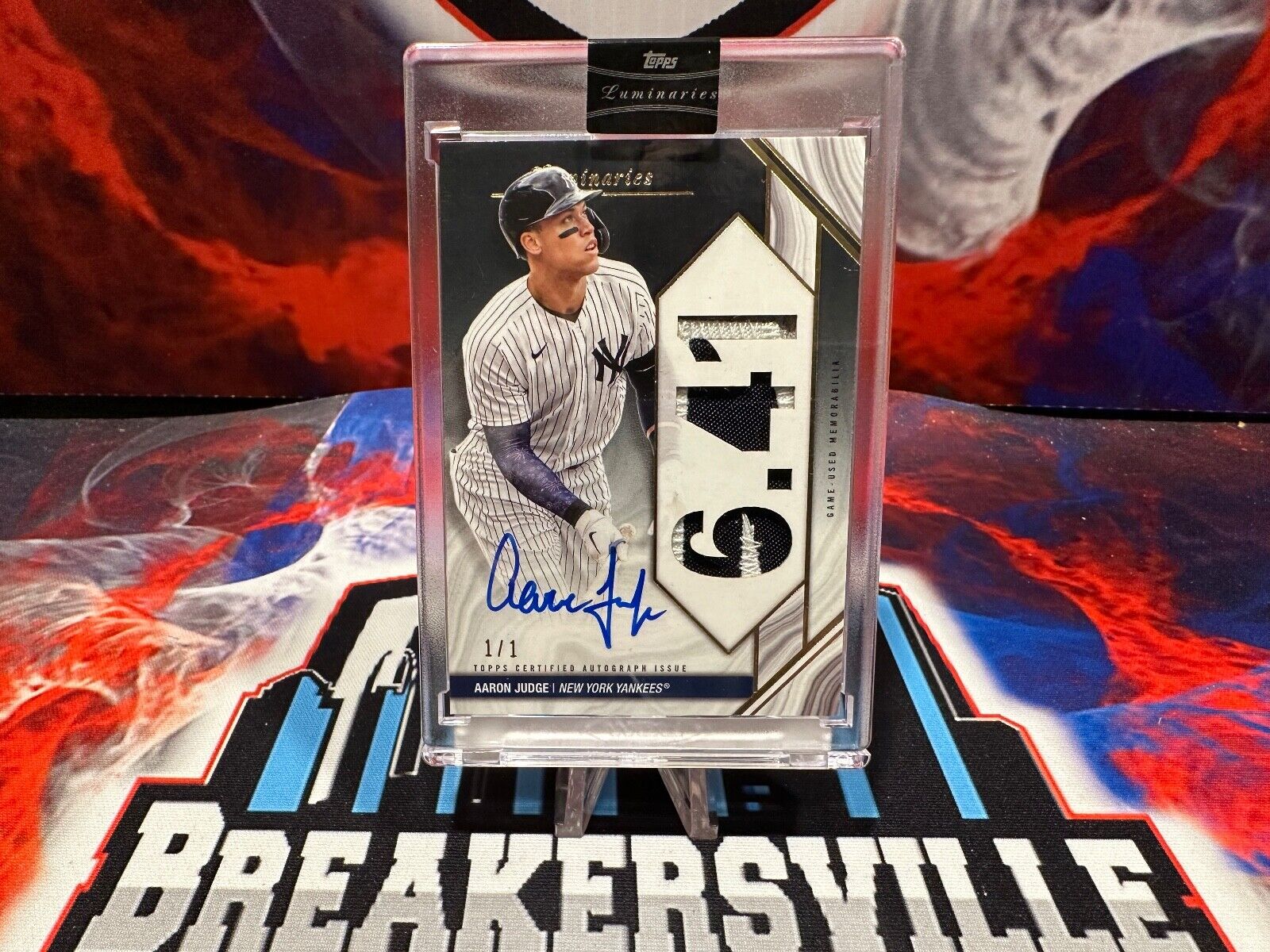 Topps Luminaries 2022 Aaron Judge Auto | labiela.com