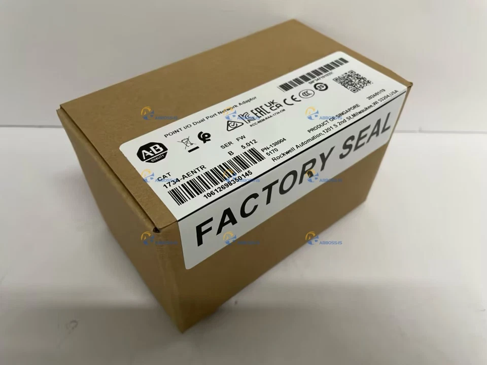 1PCS NEW 1734-AENTR Series C Point I/O Dual Network Adaptor - Image 2 of 4