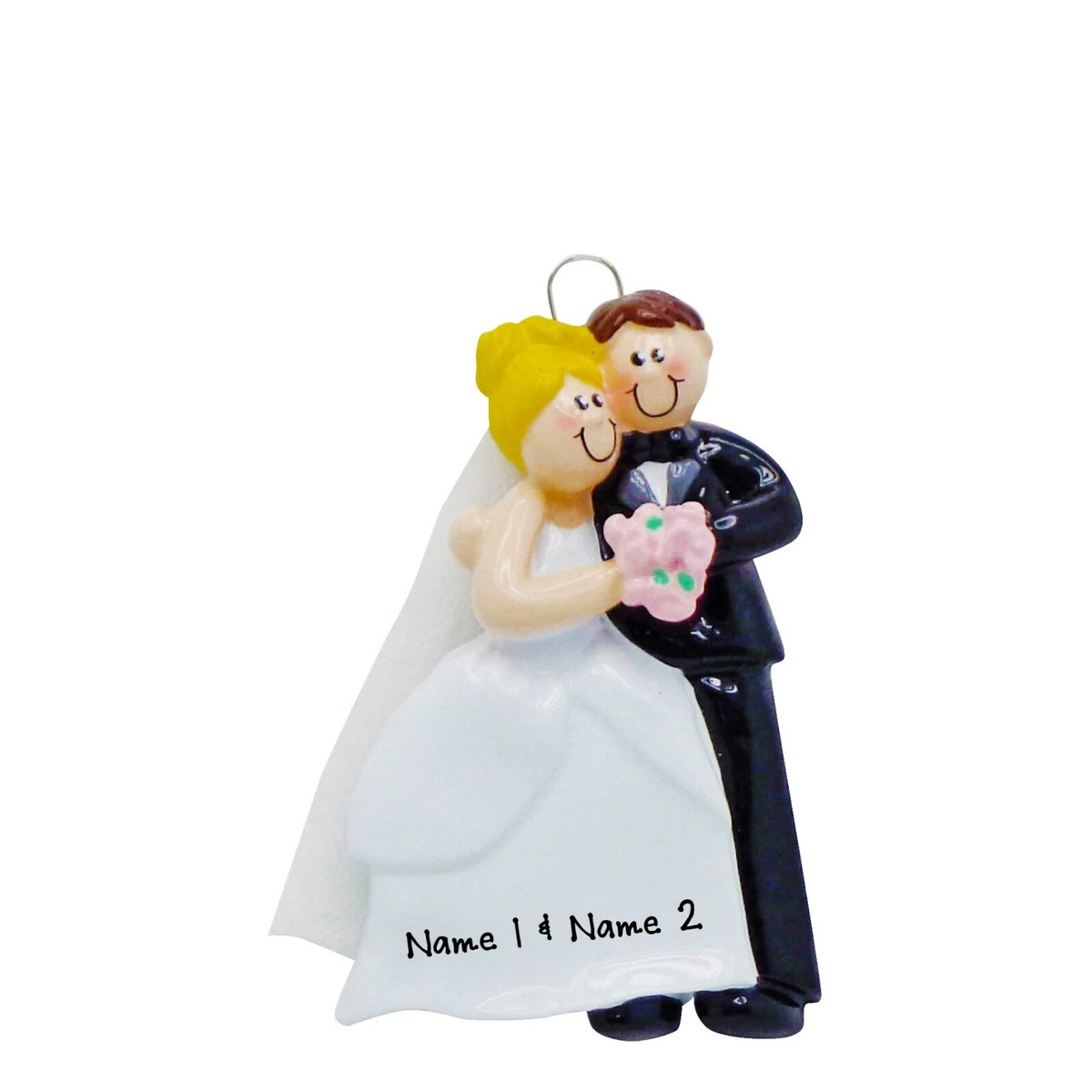 Just married wedding ornament deals