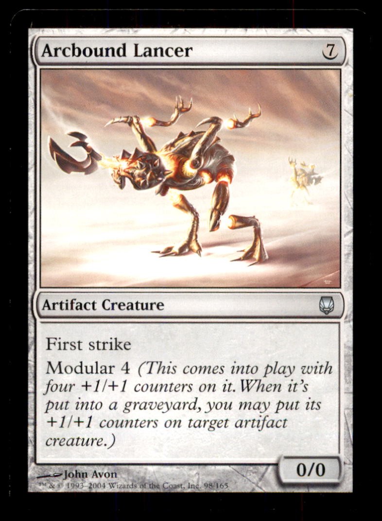 MTG Arcbound Lancer LP Light Play Darksteel Magic the Gathering