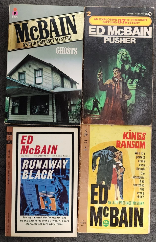 Ed McBain Lot of 16 Vintage Paperback Books 87th Precinct Mystery Series Foto 3 de 4